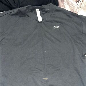 ALO Yoga Men's Charcoal Tee